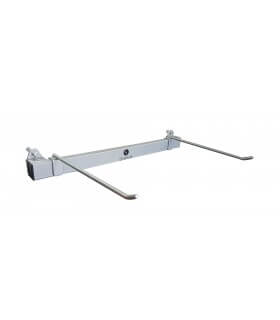 Adjustable mat rack