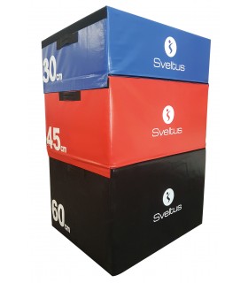 Set of 3 foam plyobox 30/45/60 cm