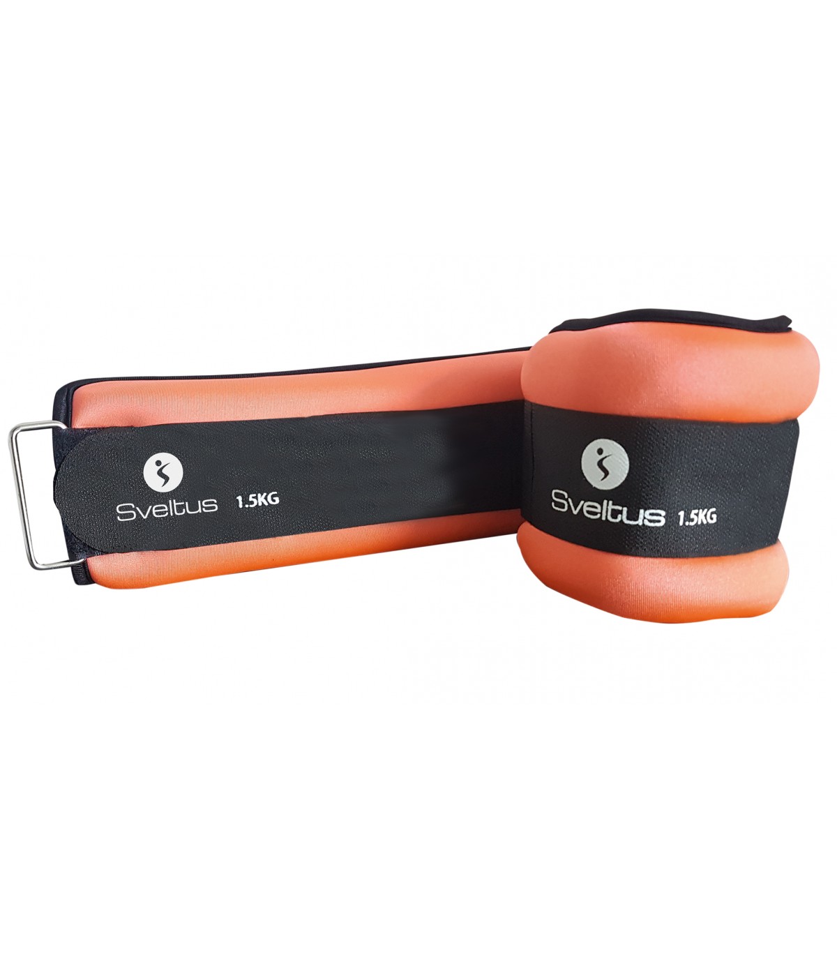 Bracelets Lestés Cheville 1kg X2 - Fitness, Musculation, Rééducation - Fermeture Velcro Ergonomique