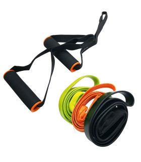 Set of 3 fitness elastic bands