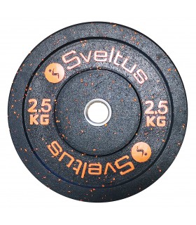 Disque olympique bumper 2,5 kg ø35.5 cm x1