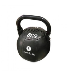 Soft kettlebell PU black 4 kg